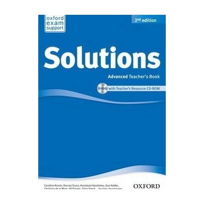 Solutions 2nd edition Advanced Teacher´s book (without CD-ROM)