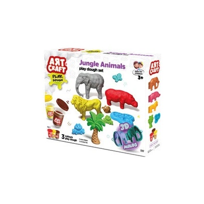 Art Craft sada na modelovanie africké zvieratká 168 g