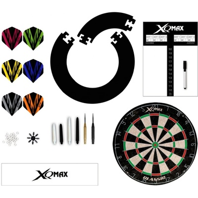 XQMax Darts Tournament Dart Set - Black