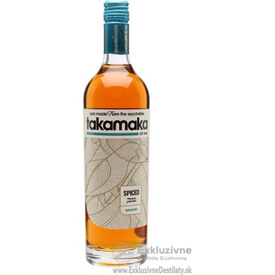 Takamaka Spiced 38% 0,7 l (čistá fľaša)