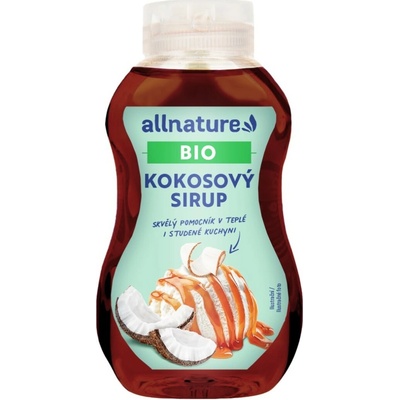 Allnature Kokosový sirup Bio 350 g