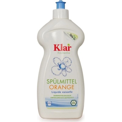 Klar pomerančový prostředek na naádobí koncentrát 500 ml