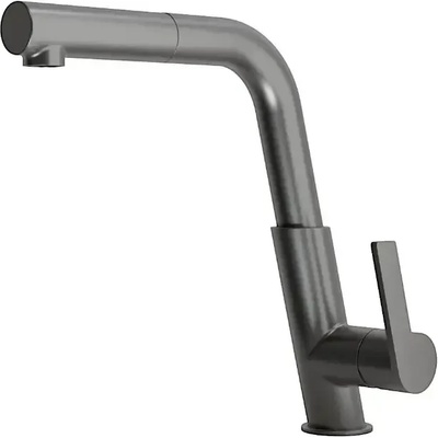 Твоят Стил - Кухненски Мивки Титаниев смесител за кухня с издърпваща се глава - Модел 3700