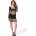 Passion Lingerie Мрежеста рокля с дълъг ръкав Passion BS105