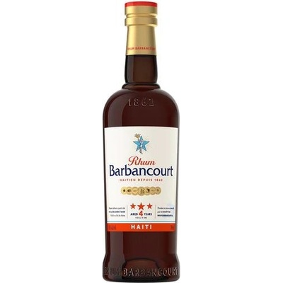 Barbancourt 3 Star 4y 43% 0,7 l (holá láhev)