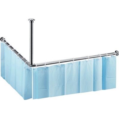BEMETA Tyč sprchového závěsu rohová 1400x1400 mm (101120052)
