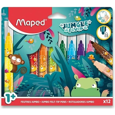 Maped Jungle Fever Jumbo 12 ks
