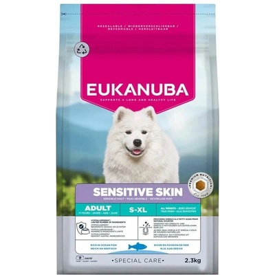 Eukanuba Special Care Sensitive Skin Mono rybí 2,3 kg