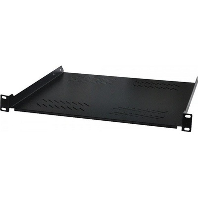 Police XtendLan CPOLIC1U40-B Police, 19", výška 1U, 400mm, univerzální, nosnost 25kg, černá CPOLIC1U40-B