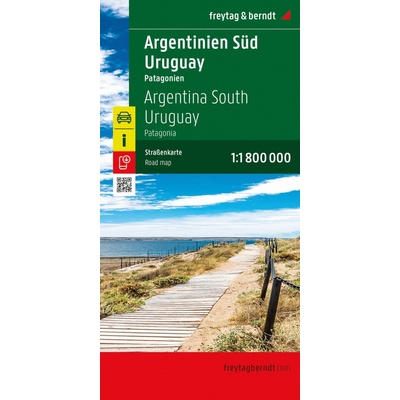 Jižní Argentina – Uruguay 1:1 800 000 / automapa