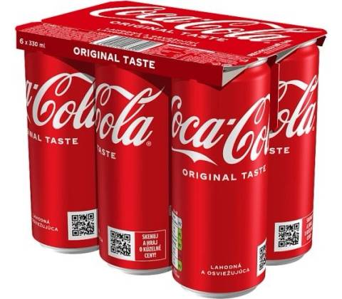 Coca Cola 6 x 330 ml