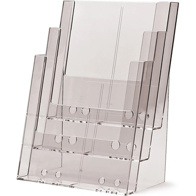 A-Z Reklama CZ plastový zásobník na letáky nad sebou stojací 3 x A4 – Zboží Dáma