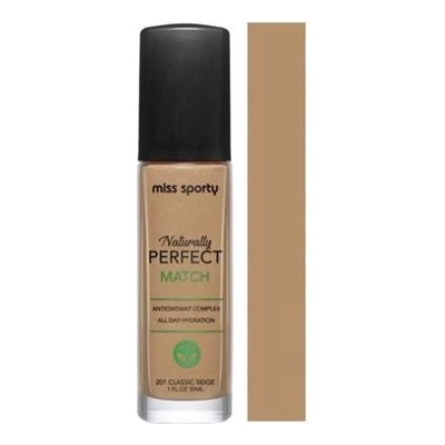 Miss Sporty Naturally Matt Vegan make-up 30 Cool Classic Beige 30 ml