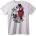 NOONEBRAND Тениска Галактика & Diablius - 2XL, White