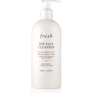 fresh Soy Face Cleanser Нежен гел за премахване на грим и почистване 400ml