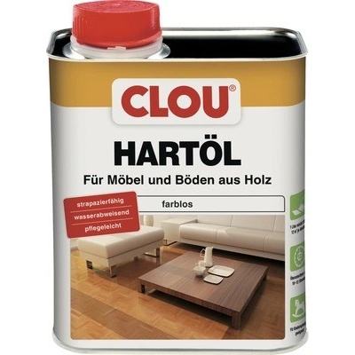 Hartöl Olej na dřevo tvrdý světle hnědý 0,25 l