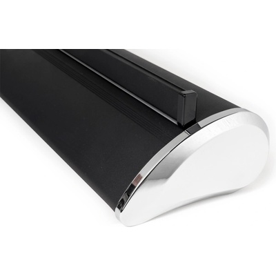 Jansen Display Roll-Banner Premium Black 100x160-220cm, 1050 x 2330 mm