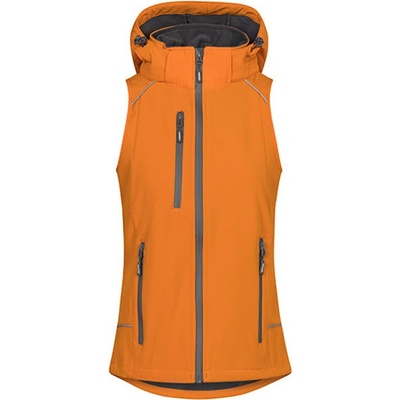 Promodoro dámska softshellová vesta E7845 Orange