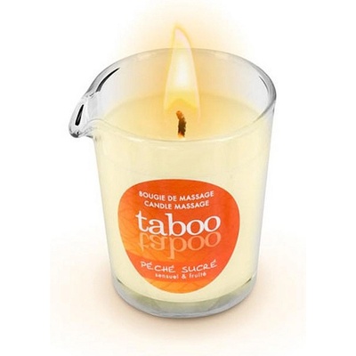 Svíčka masážní RUF Taboo WOMAN PECHE SUCRE 60 g