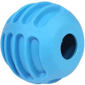 PET NOVA Tpr Гумена топка за кучета, синя - 6см