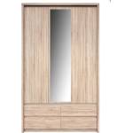 Bogdan Furniture Europe Гардероб Norton SZF 3D4S с огледало-E20 - bogdanmebel