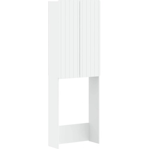 vidaXL Тоалетна Шкаф ZWOLLE Бяло 66 x 25, 5 x 190 см (896475)