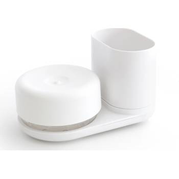 Bosign Стойка за четки с помпа за почистващ препарат Caddy Compact Do-Dish бяла (263106)