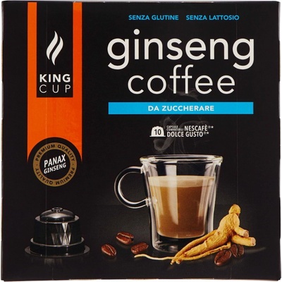 King cup dolce gusto ženšenová káva kapsule 10 ks