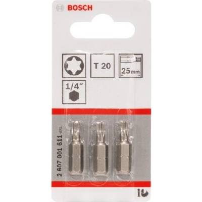 Bosch T20 25 mm 3 ks 2607001611
