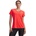 Under Armour Tech V-Neck Short Sleeve Womens - Venom Red/White