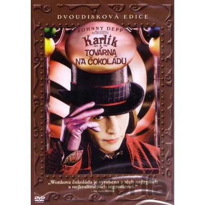 Karlík a továrna na čokoládu DVD