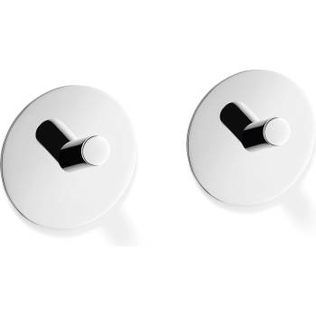 ZACK Закачалки за кърпи Peco кръгли полирани 2 бр (40332)