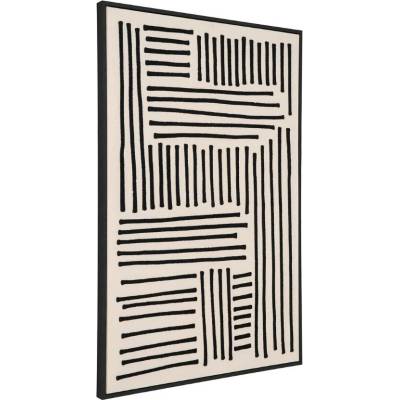 Nordic Living Abstraktní obraz Lirea 90 x 60 cm