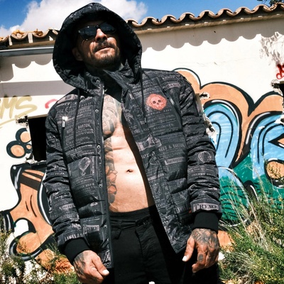 Yakuza pánska zimná bunda Newz Force WJB 24050 black čierna