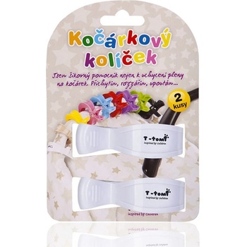 T-tomi Štipce 2 ks bielý