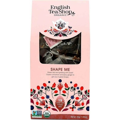 English Tea Shop Tvaruj mě 15 pyramidek sypaného čaje