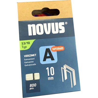 NOVUS sponky A53, 10mm, 800ks, 042-0778