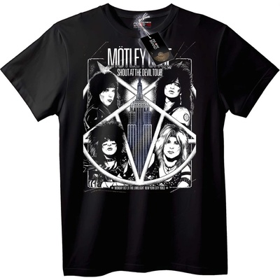 NOONEBRAND Тениска Motley Crue Турне 1983 - 4XL, White