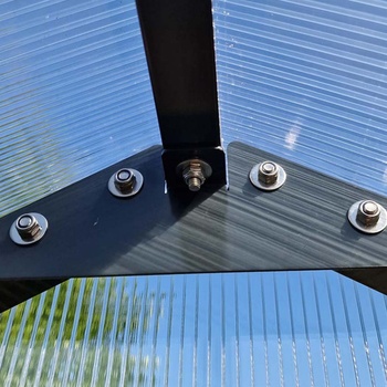 Scobax Drop Alu 3 x 6 m polykarbonát 4 mm antracit BDX00397