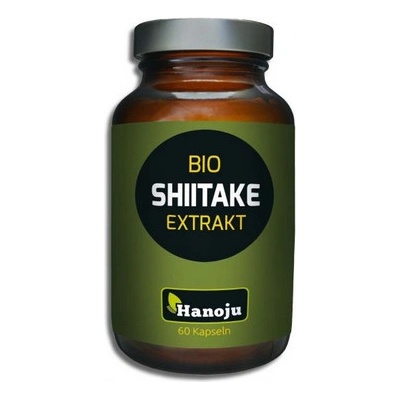Hanoju Shiitake extrakt BIO 60 V kapslí