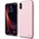 elago Slim Fit Case - качествен поликарбонатов кейс за iPhone XS (розов)