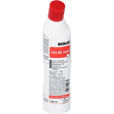 ECOLAB Into WC Super prostriedok na čistenie toaliet 750 ml