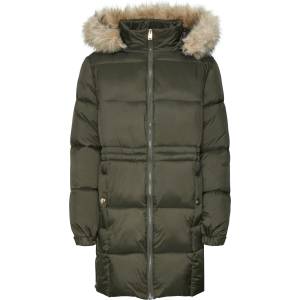 Vero Moda Яке Vero Moda Women's VMPinar Quilted Water Resistant Short Puffer Jacket - Peat