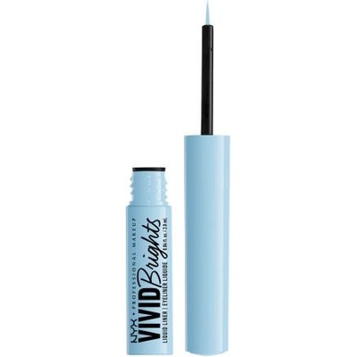 NYX Professional Makeup Vivid Brights очна линия с ярък цвят 2 ml цвят синя