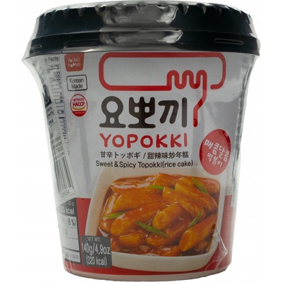 YOPOKKI Instantní rýžové těsto sladkopalivá omáčka 140 g – Zbozi.Blesk.cz