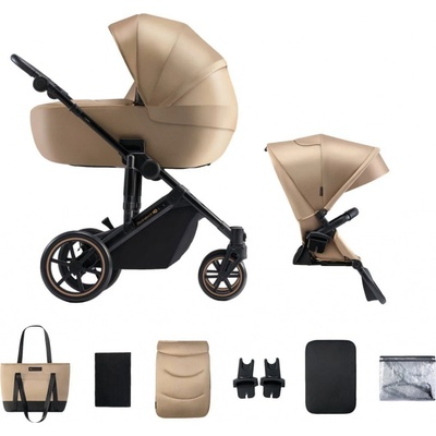 Kinderkraft Prime 2 kombinovaný 2v1 Sandrose Beige 2023