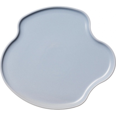 iittala Kameninový podnos Aalto 25 cm – Water, modrá barva, keramika
