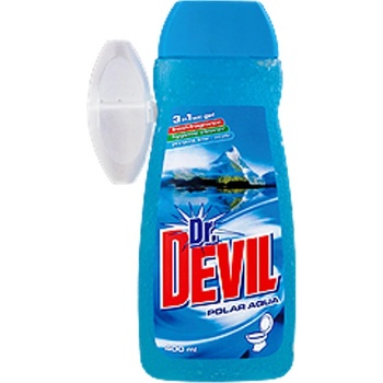 Dr. Devil WC gél Polar Aqua 400 ml + koš
