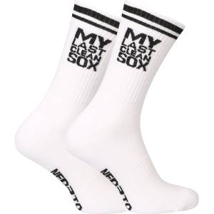 Nedeto Чорапи Nedeto спортни високи My Last Clean Sox бели Nedeto | Byal | МЪЖЕ | S