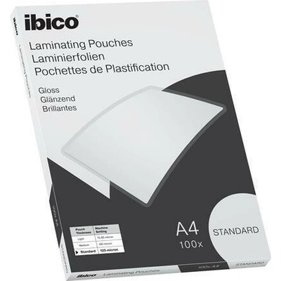 Laminovací fólie "Standard", 125 mikronů, A4, lesklá, 100 ks, IBICO 627310 – Hledejceny.cz